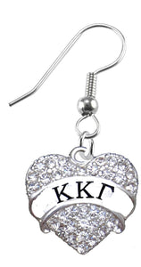 Kappa Kappa Gamma Licensed Sorority Earring-Licensed Sorority Jewelry Manufacturer