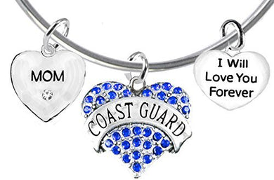 Mom, I Will Love You Forever, Coast Guard, Safe - Nickel & Lead Free