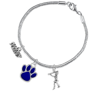 The Perfect Gift "Majorette Jewelry" Blue Paw  ©2015 Hypoallergenic Safe - Nickel & Lead Free