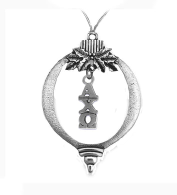 Alpha Chi Omega Christmas Tree Ornament,With Tree Attachment ,New,Never Seen Before,Great Gift! Super Fast Shipping